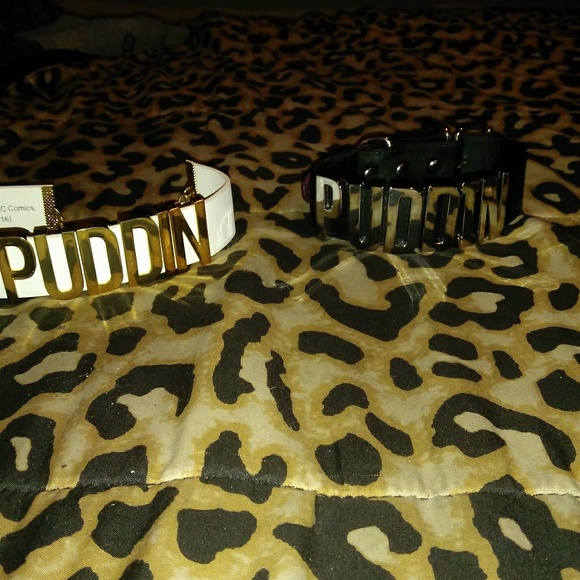 Harley Quinn puddin choker's - Picture 4 of 4